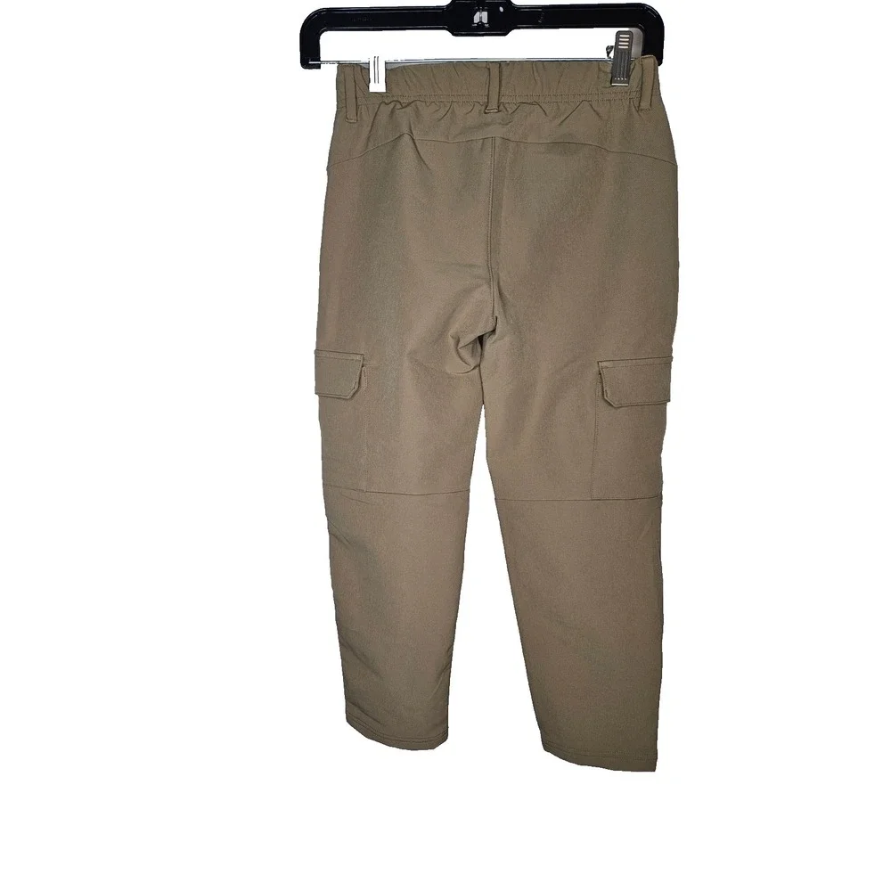 Old Navy Kids Cargo ‎ Pull On Elastic Pants Brown Size M (8) Pockets Casual